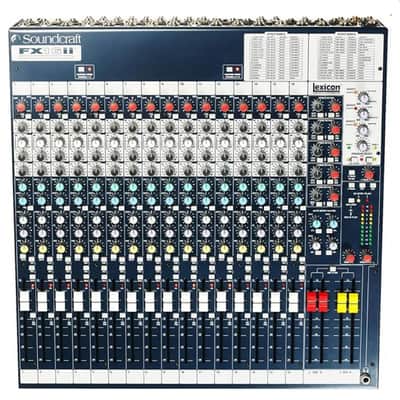 SOUNDCRAFT FX16II Lexicon FX Audio Mixer image 1