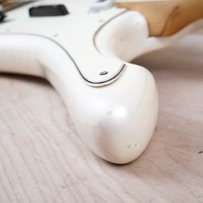 Yamaha SB-2A Flying Samurai Bass MIJ 1968 Peal White Vintage Made in Japan w/ Hard Case image 6