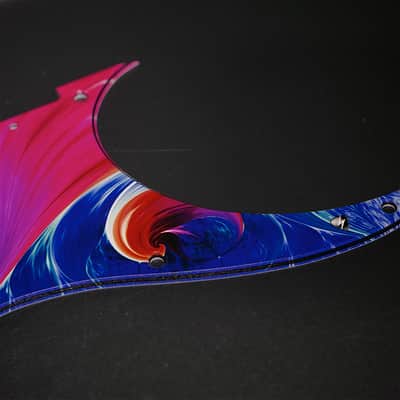 Fractal #1 / Ibanez Pickguard / RG350 / JEMJR / Graphic / Stormguitar image 10