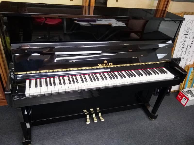 Schiller Frankfurt Upright Black Polish image 1