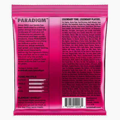 Super Slinky Paradigm Electric Guitar Strings 9-42 Gauge Plasma Enhanced Nanotreated Set w/ RPS image 2