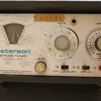 Peterson Strobe Tuner Model 400 1967 - 1968 - Black image 2