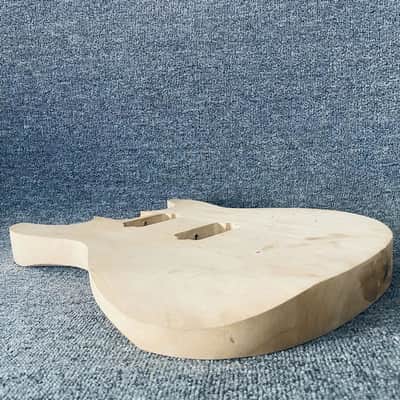 Unfinished Basswood HH Guitar Body for Custom Project image 10