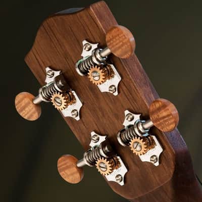 Waverly Ukulele Tuners with Curly Koa Knobs 16:1 Gear Ratio image 3