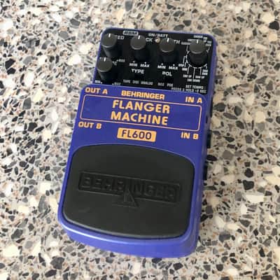 Behringer FL600 Flanger Machine 2010s - Blue image 2