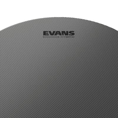 Evans 13" Hybrid Snare Batter Coated Drumhead image 2