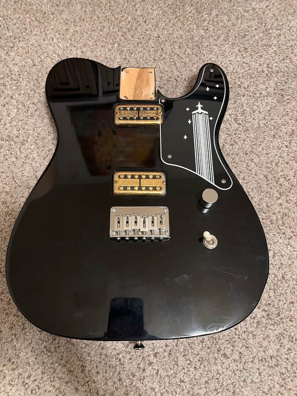 Loaded Cabronita Body - Squire Vintage Modified Cabronita Telecaster 2013 - 2014 - Black