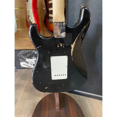 Fender Custom Shop Stratocaster 1969 Relic Black image 9