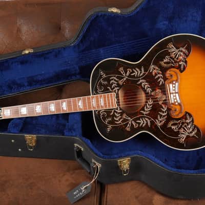 Gibson SJ-200 Hummingbirds and Flowers image 17