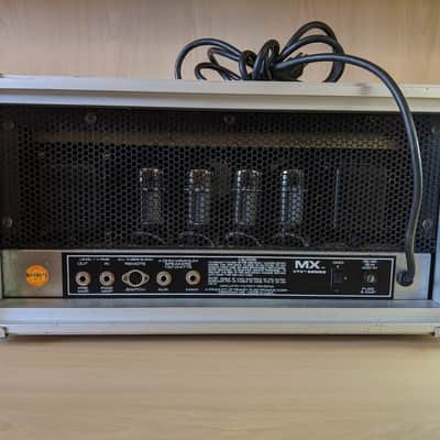 Peavey VTX MX Tube Amp Head In Factory Flight Case Powers Up, Tubes Glow, Fan Runs, No Sound image 8