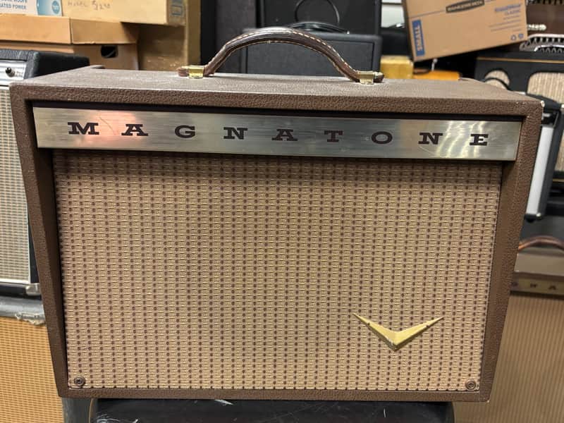 Vintage Magnatone 210 1959 1X8” Tube Amp Vibrato image 1