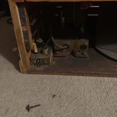 Leslie Model 25 “Orpheus”60’s Speaker Cabinet with amplifier image 5
