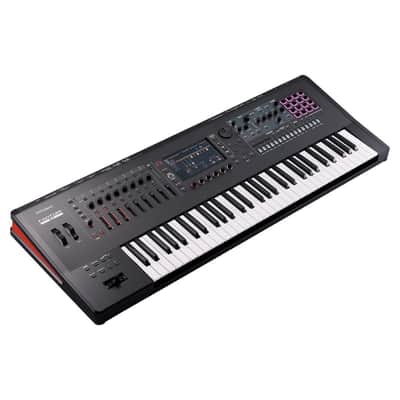 Roland FANTOM-6EX 61-Key Semi-Weighted Synthesizer with 7000 Onboard Sounds, 16 RGB Pads and Stereo Vocoder with 32 Bands image 3