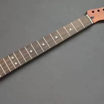 Mahogany Wood Telecaster Tele Style Guitar Neck, 22 Frets Rosewood Fingerboard image 1