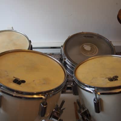North 4 Piece Set 1969 Fiberglass.  MINT. Collectible. Awesome Sound. Head sizes 22, 14, 12, 10"HUGE image 14