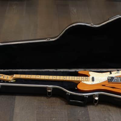 1998 Fender Classic '69 Thinline Telecaster MIM Semi-Hollow Electric Guitar Natural + OHSC image 21