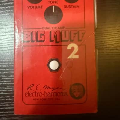 Electro-Harmonix / JHS Nano Big Muff 2 Dual Op-Amp Fuzz 2025 - Present Red imagen 3