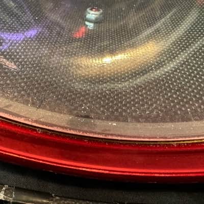 Rikki Rockett's, Rockett Drum Works, Devil City Angels, Carbon Fiber Shell, 22", 12", 14", 16", Matching 6x14" Snare. 2015 SIGNED!! image 17