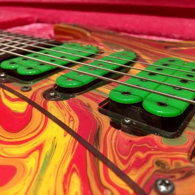 Ibanez Universe UV77 MC - Multicolour 1990 image 6