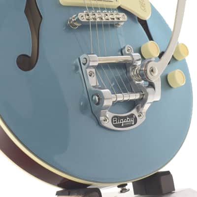 Gretsch G2655T Streamliner Center Block Jr. Double-Cut with Bigsby, BT-3S Pickups 2024 Arctic Blue 2896gr image 8