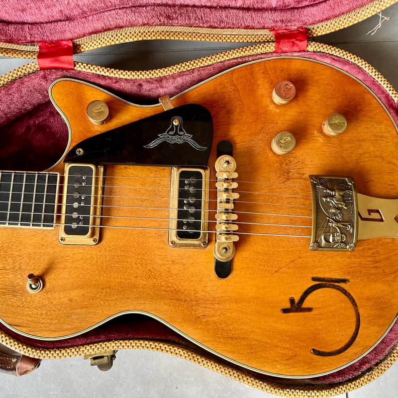 1958 Gretsch 6130 Roundup Western orange