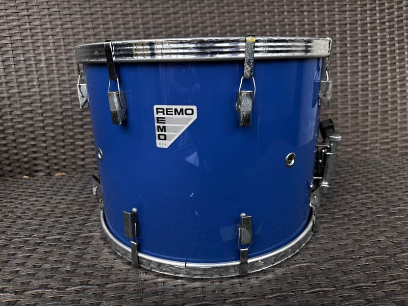 Vintage Remo PTS Quadura 14x10 Marching Snare Drum image 1