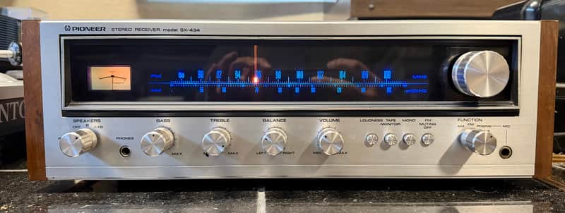 Pioneer SX-434 ステレオレシーバー　レトロ　アンプ Pioneer SX-434 ステレオレシーバー レトロ アンプ
