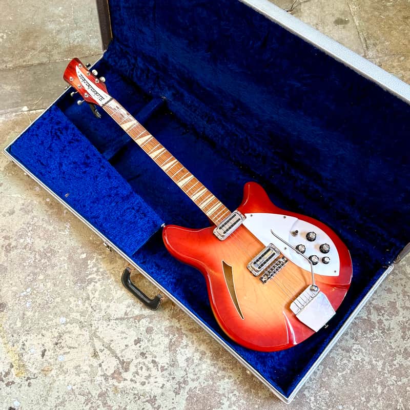 Rickenbacker 365 1966 - Fireglo original vintage USA 360 vibrato stereo image 1