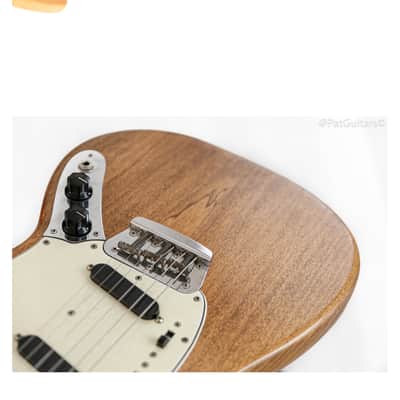 1966 Fender Duo-Sonic II in Natural with Original Case 6.8lbs image 6