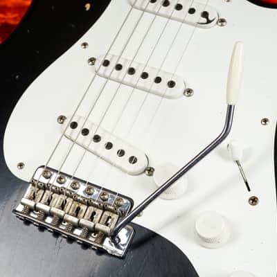 Fender Masterbuilt Private Collection Dennis Galuszka HAR Stratocaster 2017 - Black image 21