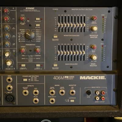 Mackie 406M 6-Channel 500-Watt Powered Mixer - Used image 4