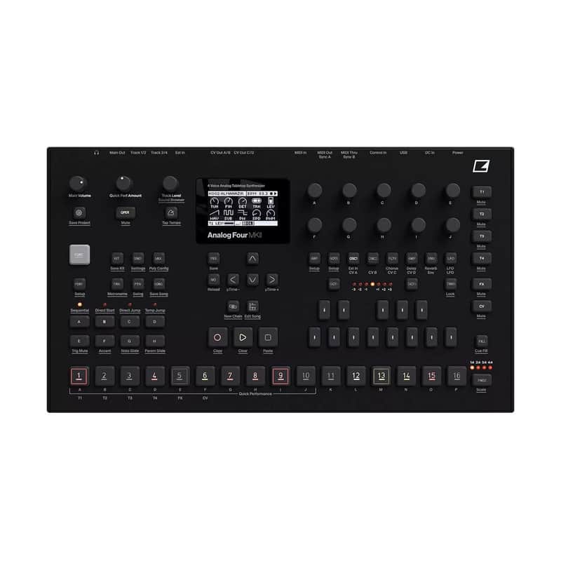 Elektron Analog Four MKII Black