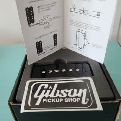 Gibson P-90 Soapbar Pickup Neck Position/ Low Wind - Black image 1