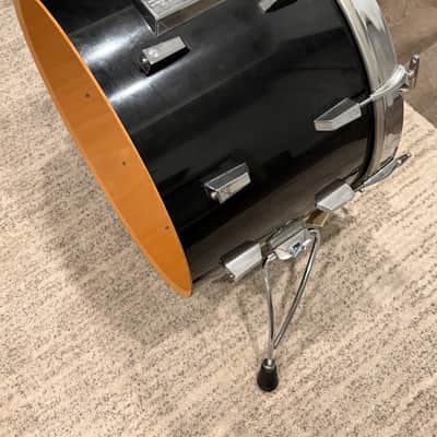 Sonor Phonic 22x14” Bass Drum 1987 ONYX Gloss Black - Bobby Christian Estate image 3