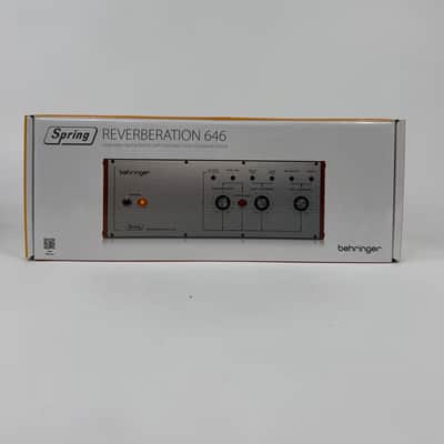 Behringer 646 Spring Reverberation Module 2024 - Present - Metal image 1