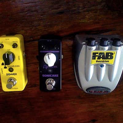 Guitar Pedal Combo - Overdrive + Delay + Octave image 1
