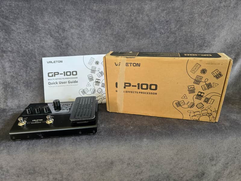 Valeton GP-100 Multi-Effects Processor 2020 - Present - Black image 1