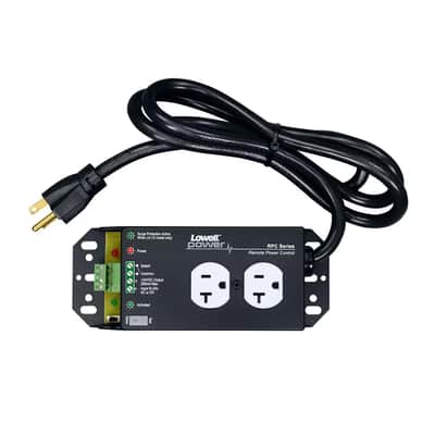 Lowell RPC-20CD - Remote Power Control with 2–20A Outlets image 2