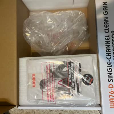Warm Audio WA76-D Single Channel FET Compressor 2024 - Present - Black image 11