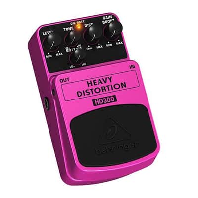 Behringer Heavy Distortion HD300 Distortion Effects Pedal image 1