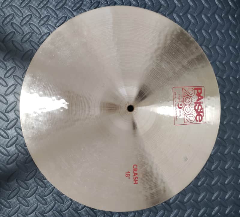 Paiste 18" 2002 Crash Cymbal 1980 - Present - Traditional image 1