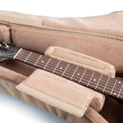 Levy's Leathers - LVYDREADGB200 - Levy's Deluxe Gig Bag for Dread Guitars - Tan image 7
