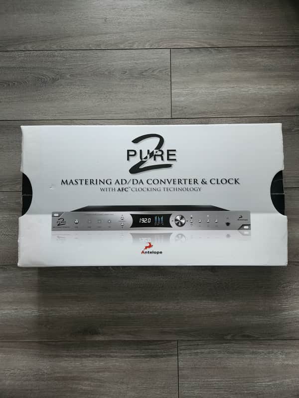Antelope Audio Pure 2 Mastering AD/DA Converter and Clock image 1