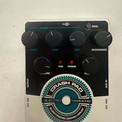 Electro Harmonix Crash Pad Electronic Drum EHX Guitar Effect Pedal + Box & PSU image 4