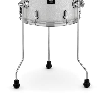 Sonor AQ2 Maple 14" Floor Tom , White Marine - IN STOCK image 2