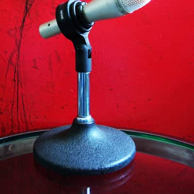 Vintage 1990's Shure SM-63 omni-directional microphone Low Z w mic clip Electro Voice 635A # 3 image 4
