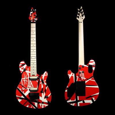 EVH WOLFGANG LIMITED EDITION 2015 - Red - Black - White Striped Eddie Van Halen Custom shop image 1
