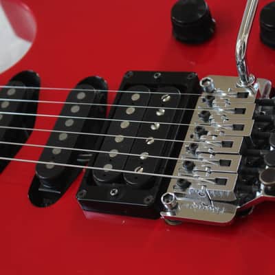 1986 Hamer USA Chaparral Electric Guitar - Red Finish - Rare Mini Toggle Pickup Selectors image 7