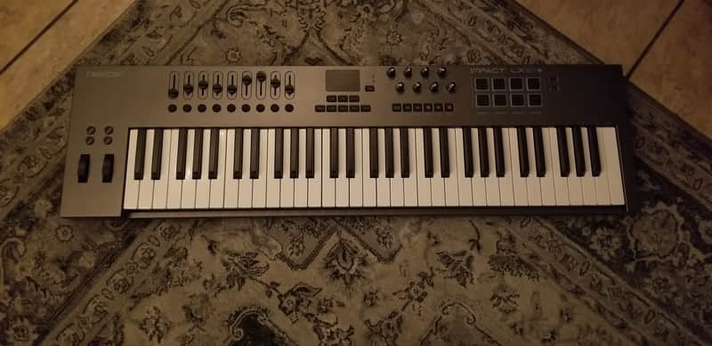 Nektar Impact LX61+ USB MIDI Keyboard Controller 2016 - 2021 - Black image 1