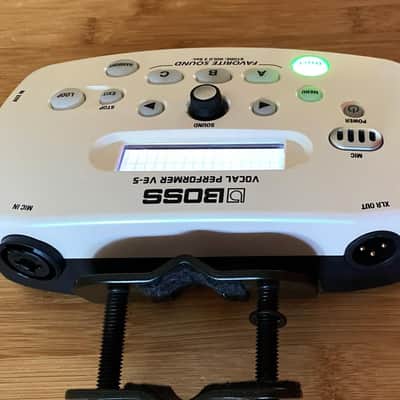BOSS VE-5 Vocal Performer White – Excellent Condition – Vocal Effects Processor / Looper imagen 3